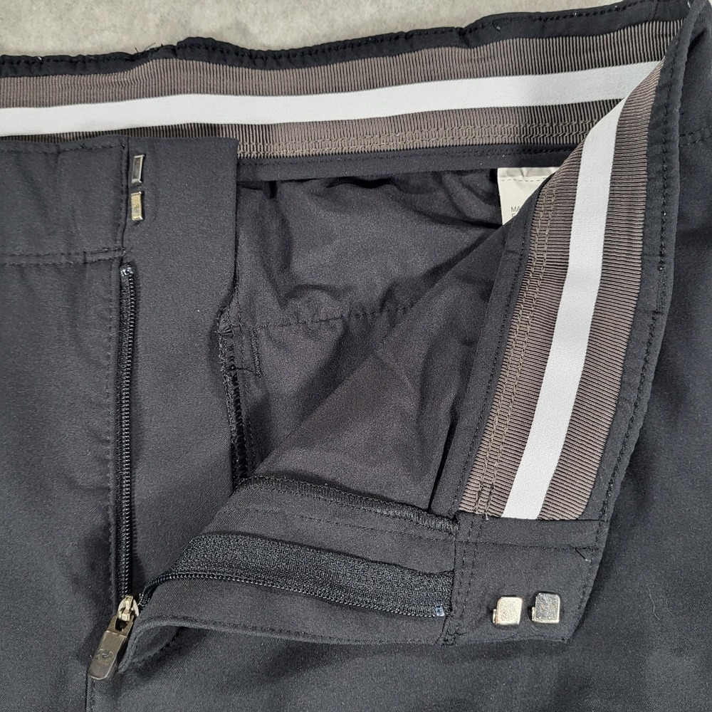 Under Armour Stretch Golf Pants Womens 10 Black 30" Inseam‎ 1362772-001